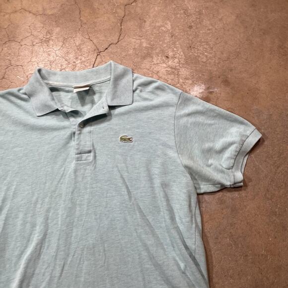 Lacoste Polo Shirt Mens L Blue Tennis Sports Golf Rugby - Picture 7 of 9